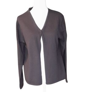 Eileen Fisher Dark Purple Sweater